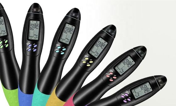LED Display Cordless Jump Rope Dengan Smart Counter Kalori Perhitungan Waktu Pengaturan