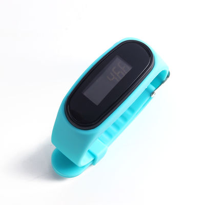 Gelang Pedometer Putih Standar Uni Eropa dengan Pelacakan Jarak Jauh