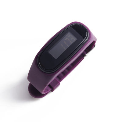 ABS Case Silica Gel Fitness Pedometer Watch Kalori Langkah Counter RoSH Sertifikasi