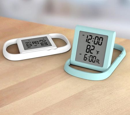 LCD Display Fashion Kreatif Jam Digital Dengan Suhu Dalam Ruang