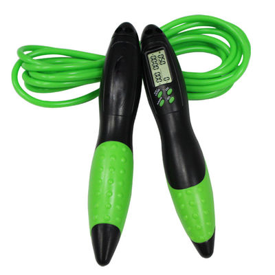 Fitness Jump Rope Latihan Tubuh Penuh Dengan JP-100 Hijau Multi-Fungsi Menghitung Jump Rope
