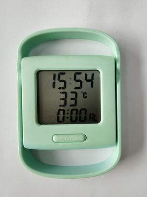 Jam Alarm Baterai Digital yang Disesuaikan Dengan Pemegang Ponsel Untuk Rumah