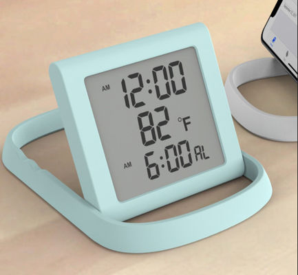 Fungsi Snooze yang Nyaman Jam Alarm Perjalanan Digital Dengan Layar LCD Besar