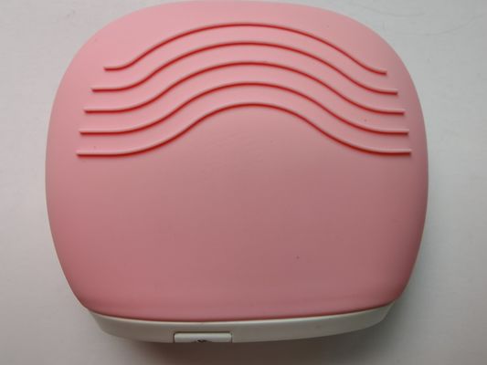 Rowgee Pink Silicone Exfoliating Face Brush Rumah Gunakan Peralatan Kecantikan
