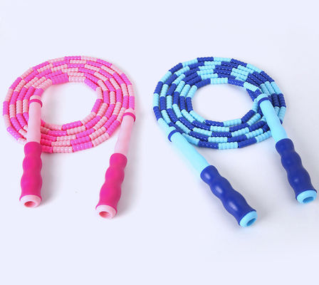 Fitness Jump Rope Untuk Latihan Intensitas Tinggi Bebas Tangle Fitness Soft Beaded Jumping Rope