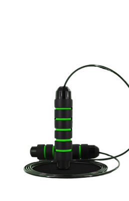 Rumah Kebugaran Jump Rope Beban Bantalan Aluminium Kawat Dan Kawat Baja Jump Rope