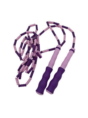Soft Beaded Fitness Jump Rope Bamboo Skipping Rope 2600mm Latihan Di Gym Sekolah