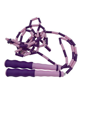 Soft Beaded Fitness Jump Rope Bamboo Skipping Rope 2600mm Latihan Di Gym Sekolah