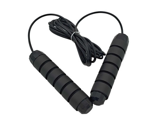 KSX-TS1 Latihan profesional lompat tali Kecepatan diatur Hitam Soft Handle