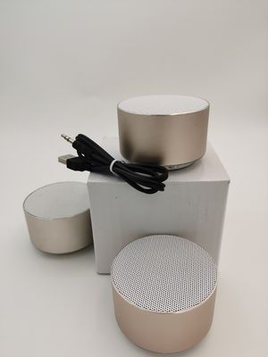 CE ROHS Sertifikasi Portable Bluetooth Speaker Hands Free 69x69x42mm