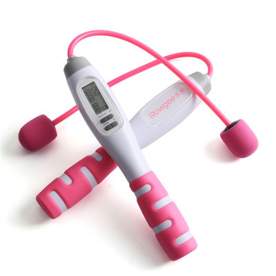 OEM Cordless Digital Jump Rope Kalori Perhitungan Baterai Dioperasikan Jumping Rope