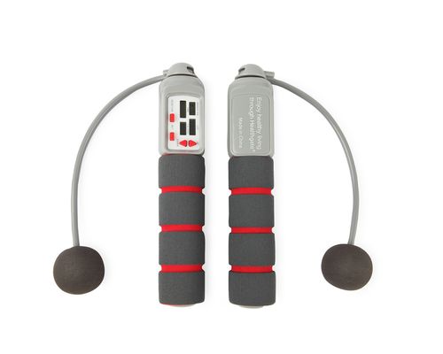 Fitness Jump Rope Unisex 157 G Olahraga di Rumah Berat Kecepatan Melompat Tali Dengan Counter Dan Smart Cordless