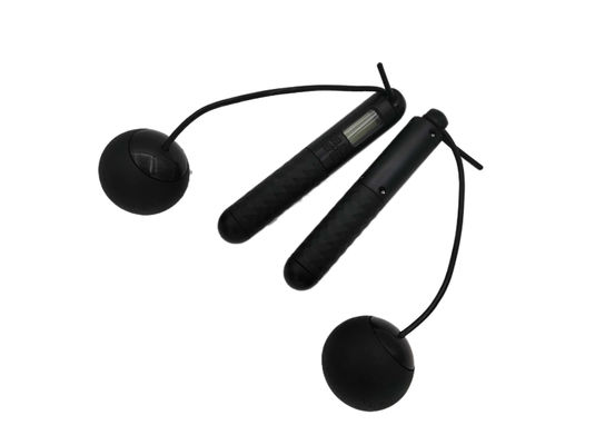 Custom Logo Warna Cordless Jump Rope Digital Menghitung Melompat Tali Dengan Bola Besar