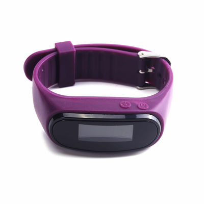 Silikon Tali Fitness Pedometer Jam Dengan Preset Berat Langkah Count