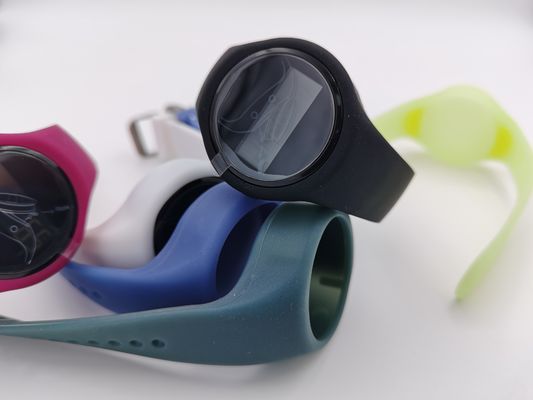 Multi Fungsi ABS Silikon Digital Langkah Counter Gelang Dengan 24H Waktu Tampilan