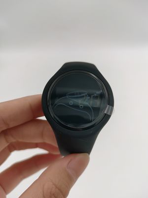 Kustomisasi Men'S Step Tracker Watch Dengan Tali Silikon ABS Silikon Gel Unisex