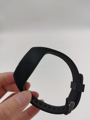 Kustomisasi Men'S Step Tracker Watch Dengan Tali Silikon ABS Silikon Gel Unisex