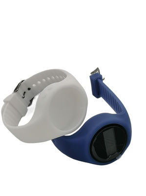 L24*Dia3.7cm Wristband Pedometer Jam Dengan Kalori Dibakar Jarak Counters