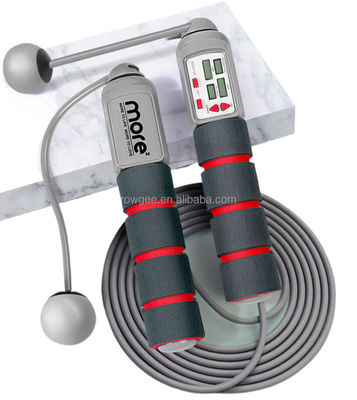 Latihan Olahraga Soft Handle PVC Ropeless Skipping Rope Latihan Jump Rope