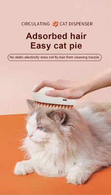 Pet Spray Comb Electric Cat And Dog Comb One-click Spray Anti-flying Hair To Remove Floating Comb Perlengkapan hewan peliharaan