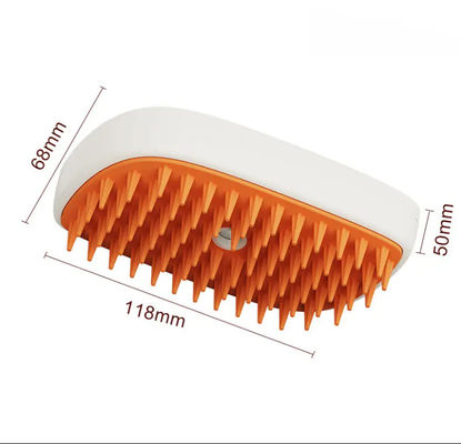 2024 Baru 3 In 1 Pet Hair Cleaning Steam Brush Spray Comb Rechargeable Cat Steam Brush