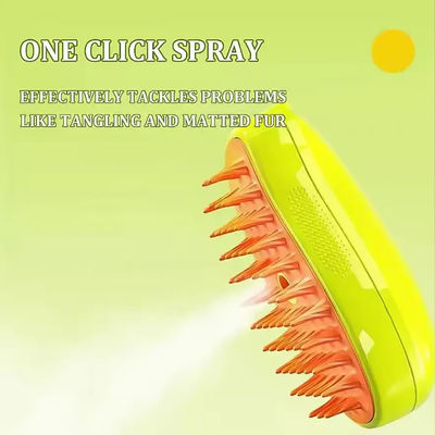 Pet Spray Comb Electric Cat And Dog Comb One-click Spray Anti-flying Hair To Remove Floating Comb Perlengkapan hewan peliharaan