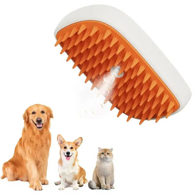 Grosir 3 dalam 1 Pet Electric Cat Dog Steam Brush Grooming Comb Dengan Electric Spray Anti Flying Floating Cat Steam Brus