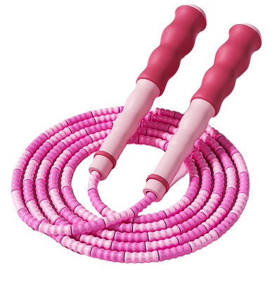 Fitness Tali Lompatan Bertimbang Untuk Latihan Intensitas Tinggi Tangle Free Fitness Soft Beaded Tali Lompatan