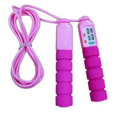 Latihan fitness lompat tali Gym Fitness lompat tali Plastik lompat tali