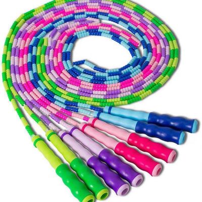 Sesuaikan Speed Rope Body Building Fitness Equipment Display Bamboo Jump Rope