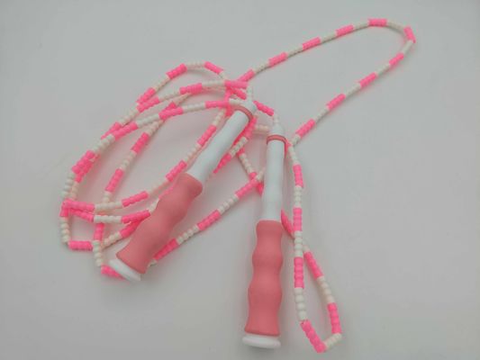 Warna Pink Unisex Bambu Indoor Lompatan Tali Latihan Lompatan Tali Untuk Anak Remaja