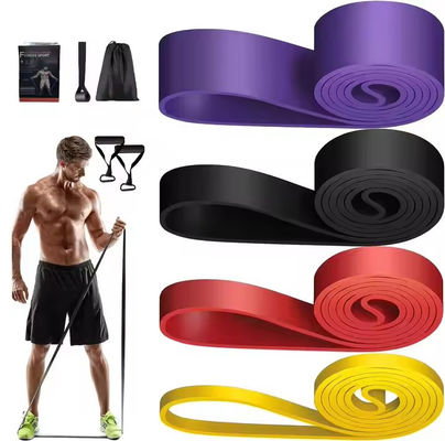 Yoga Fitness Sabuk Lateks Sabuk Fitness Drawstring Set Rumah Gunakan Resistance Band