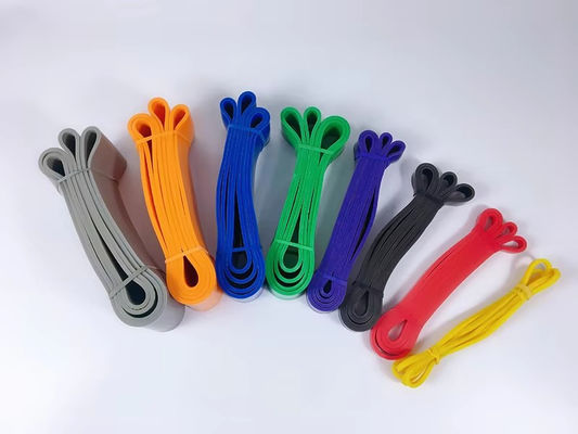 Olahraga Yoga Butt Kekuatan Latihan Lateks Disesuaikan Mini Resistance Fitness Loop Bands Set
