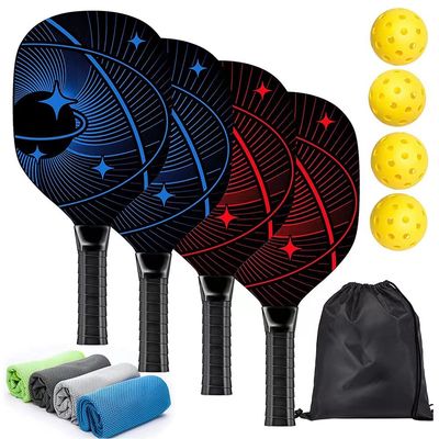 Pickleball Racket Kayu Pickleball Racket Pickleball Racket Set Olahraga Luar Ruang Pickleball Paddles