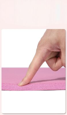 Tikar Yoga PVC Ramah Lingkungan Elastis Tinggi Dirancang Untuk Latihan Sesi Yoga Rumah Dan Gym Ketebalan Dan Warna