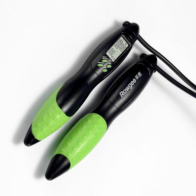 Fitness Jump Rope Biru Unisex Home Fitness Jump Rope Dengan Kecepatan Bantalan yang Bisa Disesuaikan Lolos JP-100