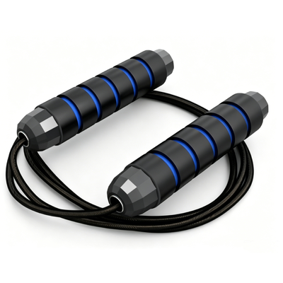 Rumah Kebugaran Jump Rope Beban Bantalan Aluminium Kawat Dan Kawat Baja Jump Rope