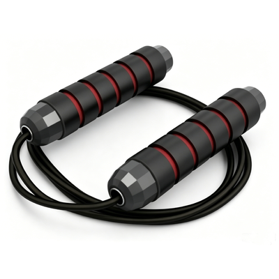 Rumah Kebugaran Jump Rope Beban Bantalan Aluminium Kawat Dan Kawat Baja Jump Rope