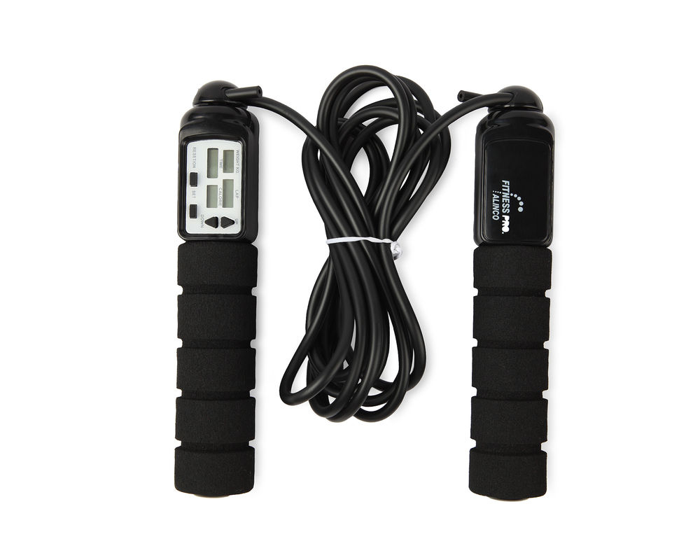 300Cm Fitness Jump Rope Dengan Counter Minimalist Untuk Alat Olahraga Disesuaikan