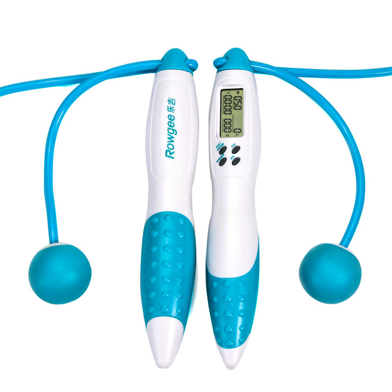 Portable 3m Cordless Jump Rope Workout Smart Counting Untuk Ritel