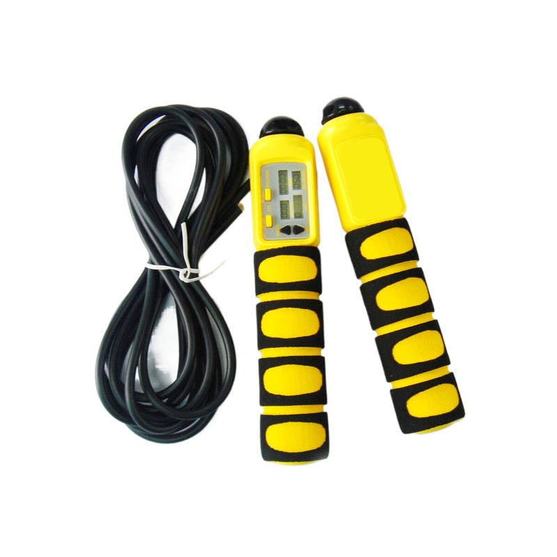 Fitness Jump Rope OK-168 Customized Colors YELLOW BLACK Jump Rope Untuk Peralatan Latihan