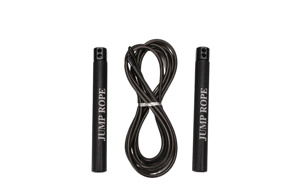Berat Badan Kecepatan Kebugaran Melompat Tali Custom Warna Steel Wire + PVC 4.5mm * 3m