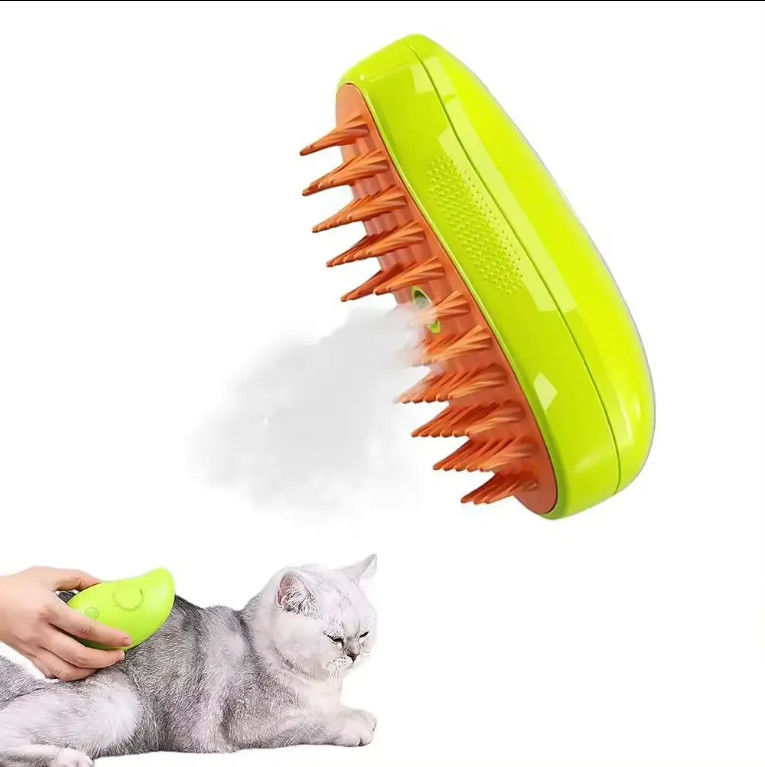 pabrik grosir Pembersih SikatPet Kucing Sikat Rambut Uap sisir Pembersih Sikat Misty Cat Spray Uap Sikat