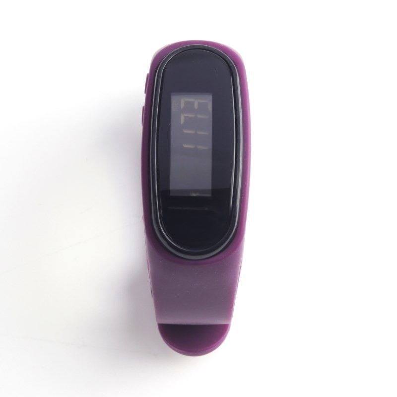 Tali Silikon Kebugaran 10 Menit Timer Dengan Buzzer Jam Tangan Dengan Preset Berat Langkah Count