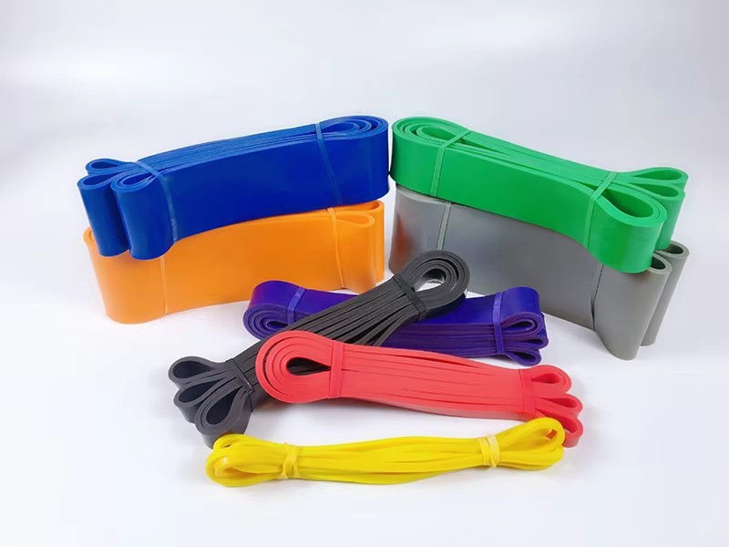 Olahraga Yoga Butt Kekuatan Latihan Lateks Disesuaikan Mini Resistance Fitness Loop Bands Set
